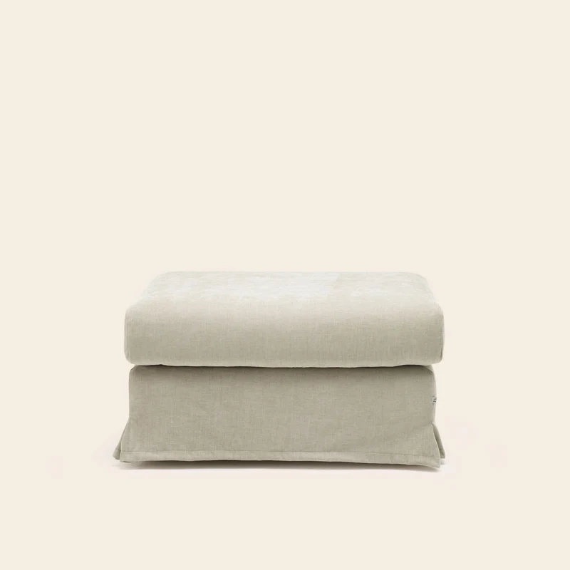 Pouf CLARIBEL boston pierre minérale