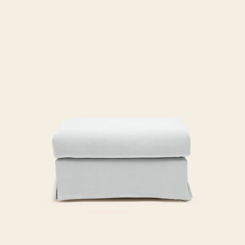 Pouf CLARIBEL barbate nuage