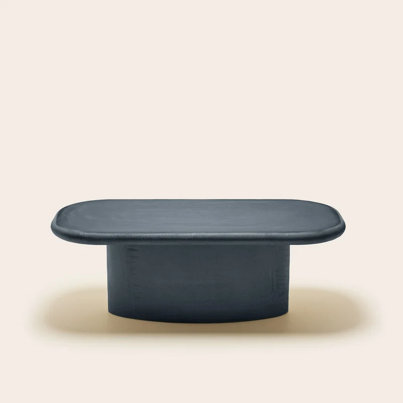 Table basse CALIX noir carbone