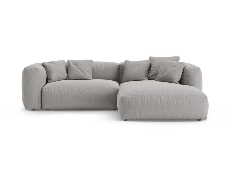 Divano Angolare Destro con Funzione Letto, "Martina", 4 Posti, 280x170x75