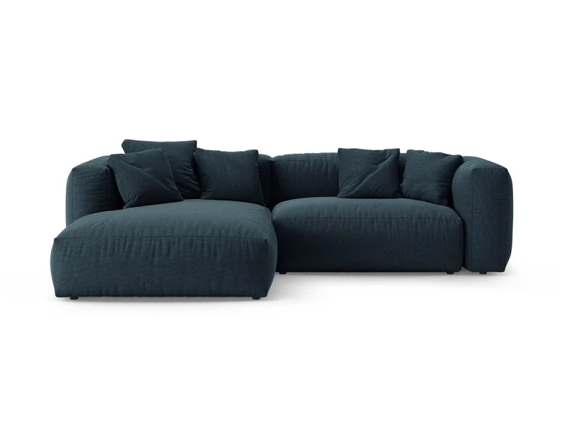 Divano Angolare Sinistro con Funzione Letto, "Martina", 4 Posti, 280x170x75