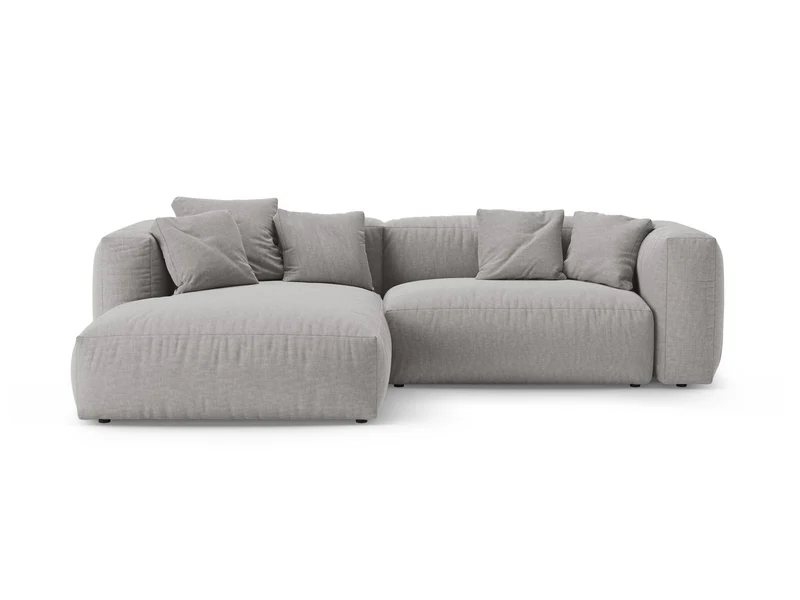 Divano Angolare Sinistro con Funzione Letto, "Martina", 4 Posti, 280x170x75