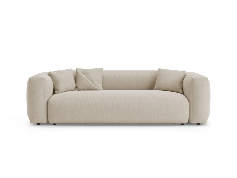 Divano con Funzione Letto, "Martina", 3 Posti, 264x106x75