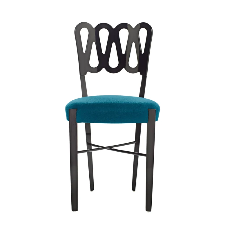 Lacquered Beech Wood Chair PONTI 969 by Gio Ponti for BBB Italia
