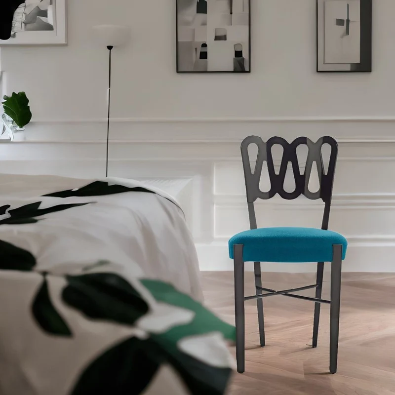 Lacquered Beech Wood Chair PONTI 969 by Gio Ponti for BBB Italia