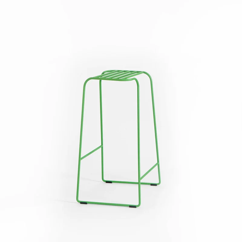 Outdoor Steel Stool SEEMS WIRE by Enrico Girotti for LapiegaWD