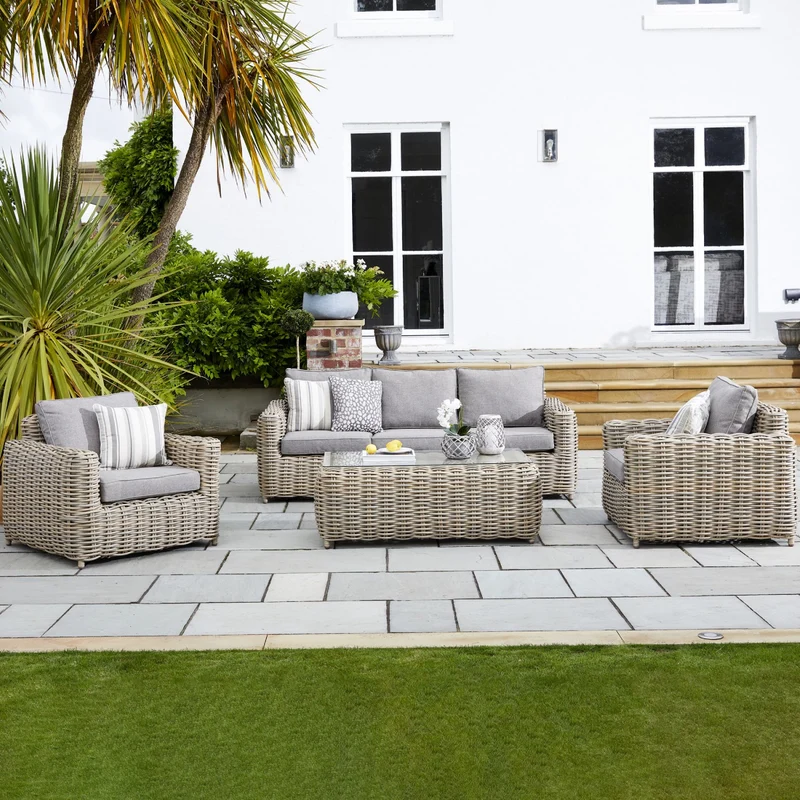 Amalfi Outdoor Five Seater Set Furniture