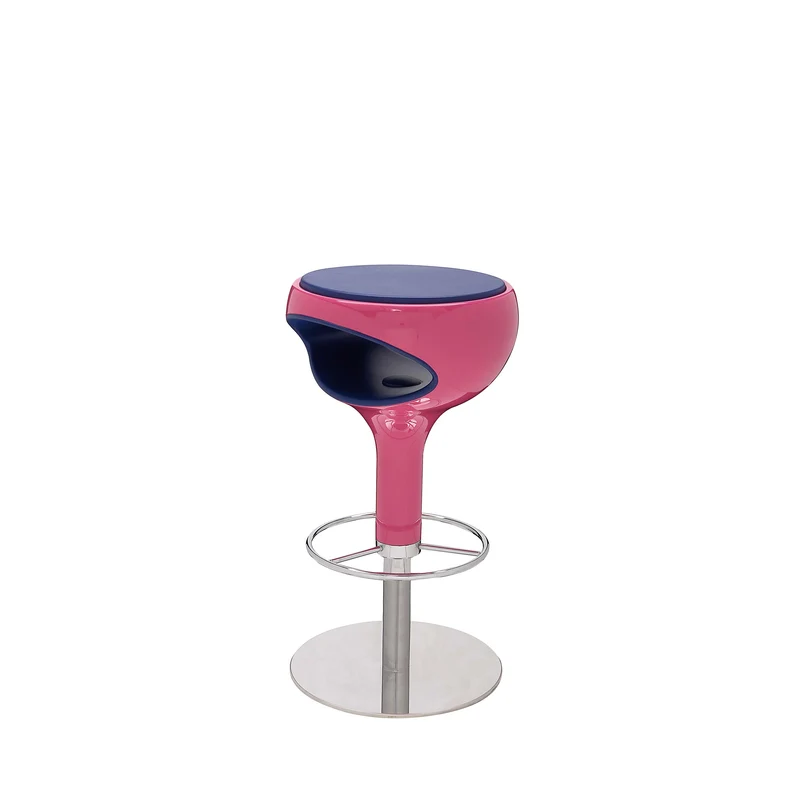 Adjustable and Swivel Bar Stool RING by Giancarlo Zema for Giovannetti