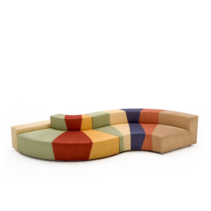 Modular Sofa MULTILOVE by Space Time for Giovannetti