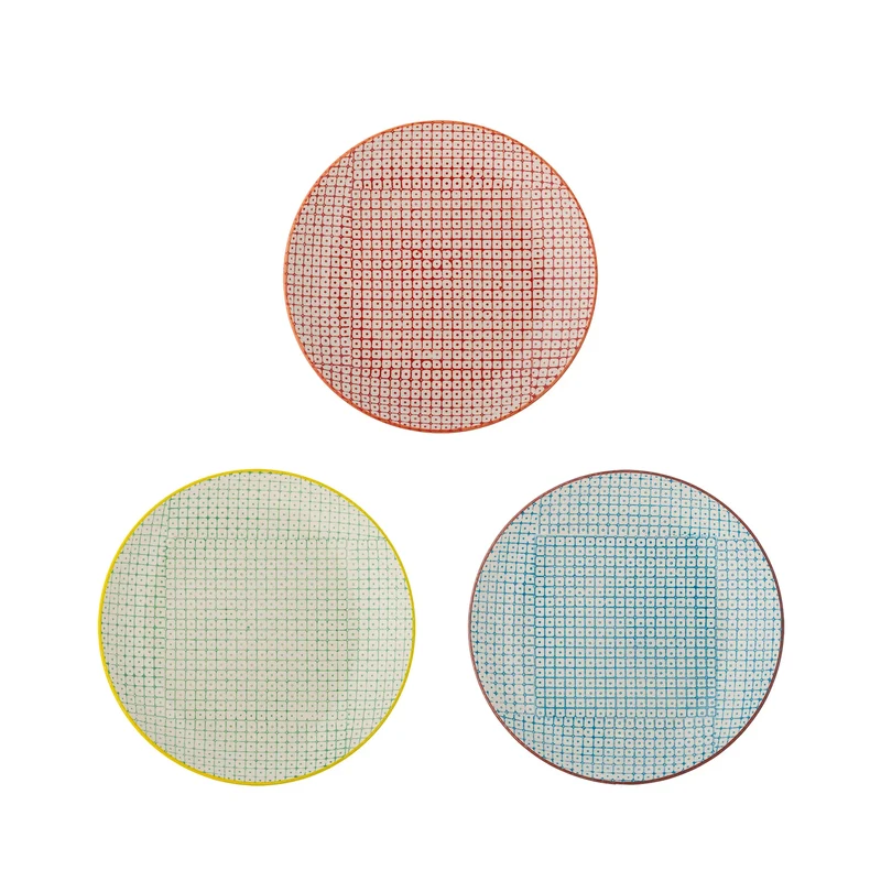 Bordenset aardewerk Carla Ø20 cm - set van 3