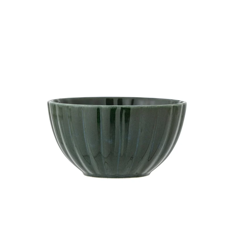 Schaal aardewerk groen Latina Ø12×6,5 cm