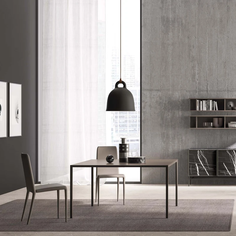 Slim 01-23 Fixed Dining Table by Orme Design