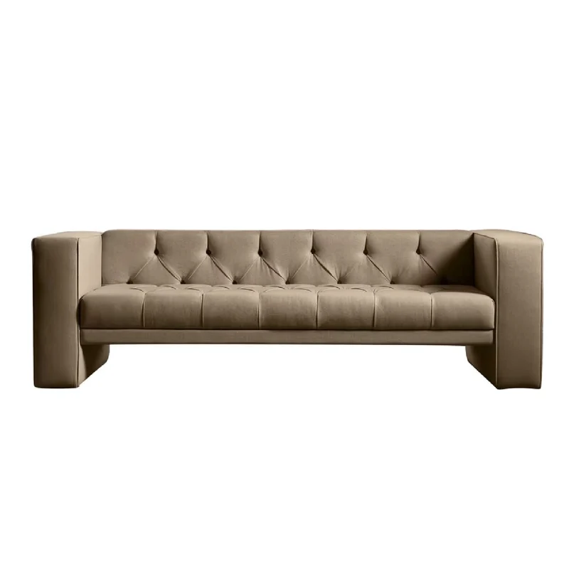 Tubby Beige Sofa by Domingo Salotti