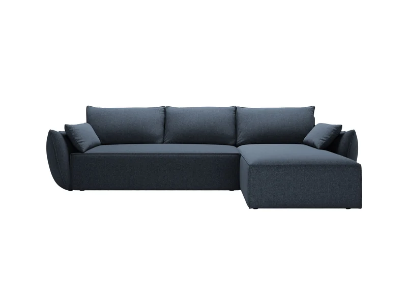 Divano Angolare Destro Letto con Contenitore, "Kaelle", 4 Posti, 252x165x87