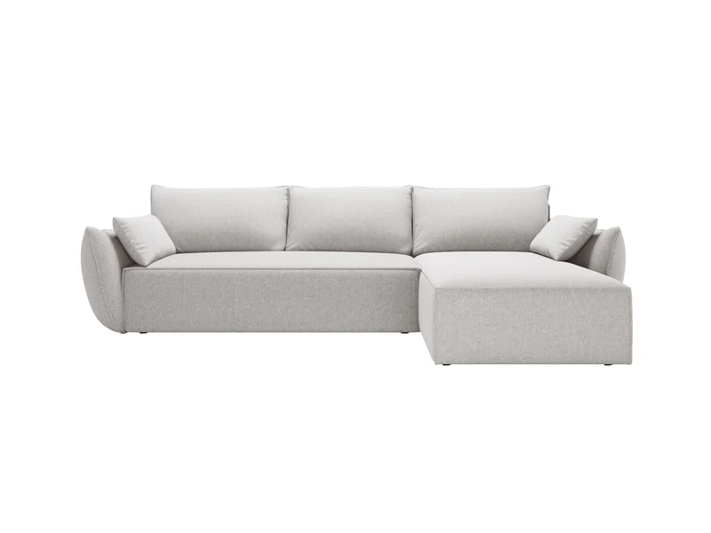 Divano Angolare Destro Letto con Contenitore, "Kaelle", 4 Posti, 252x165x87