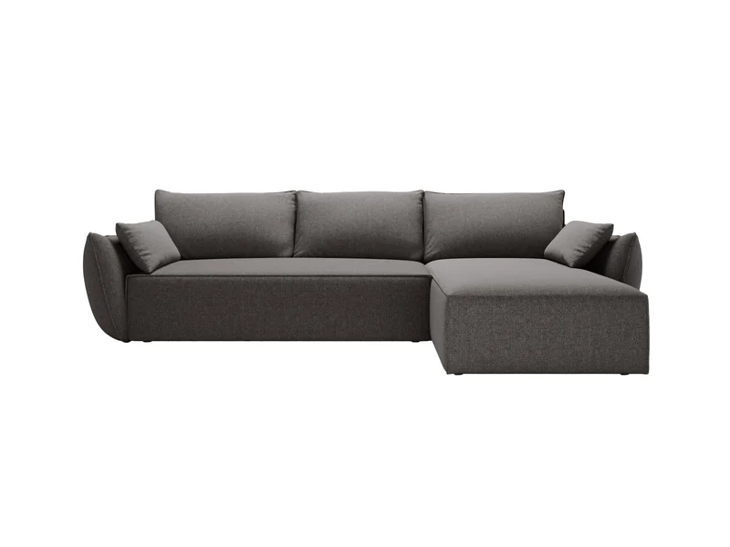 Divano Angolare Destro Letto con Contenitore, "Kaelle", 4 Posti, 252x165x87