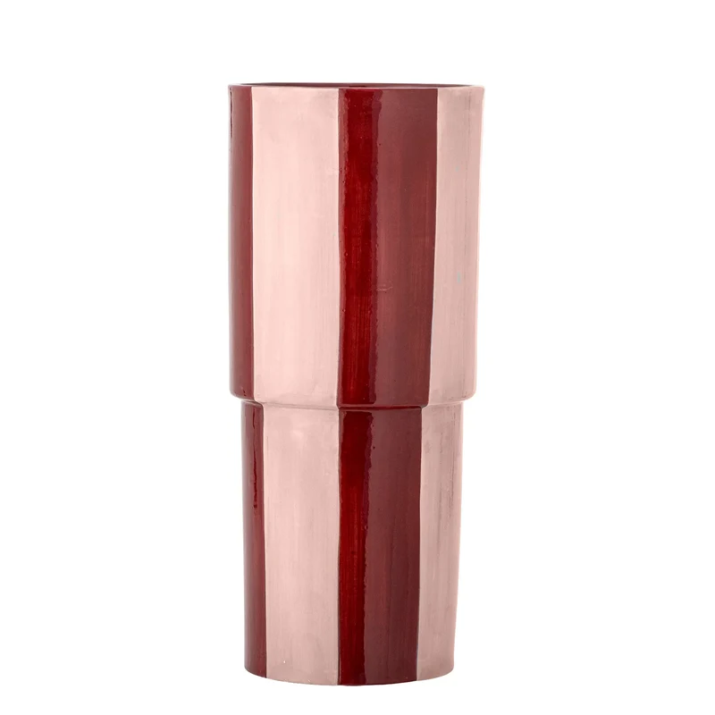 Vaas rood aardewerk Floki 31cm