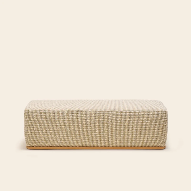 Banc ARNEL pietro ivoire et naturel