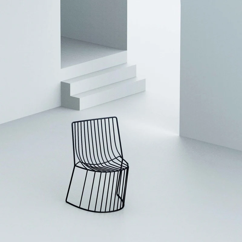 Steel Chair AMARONE by Enrico Girotti for LapiegaWD