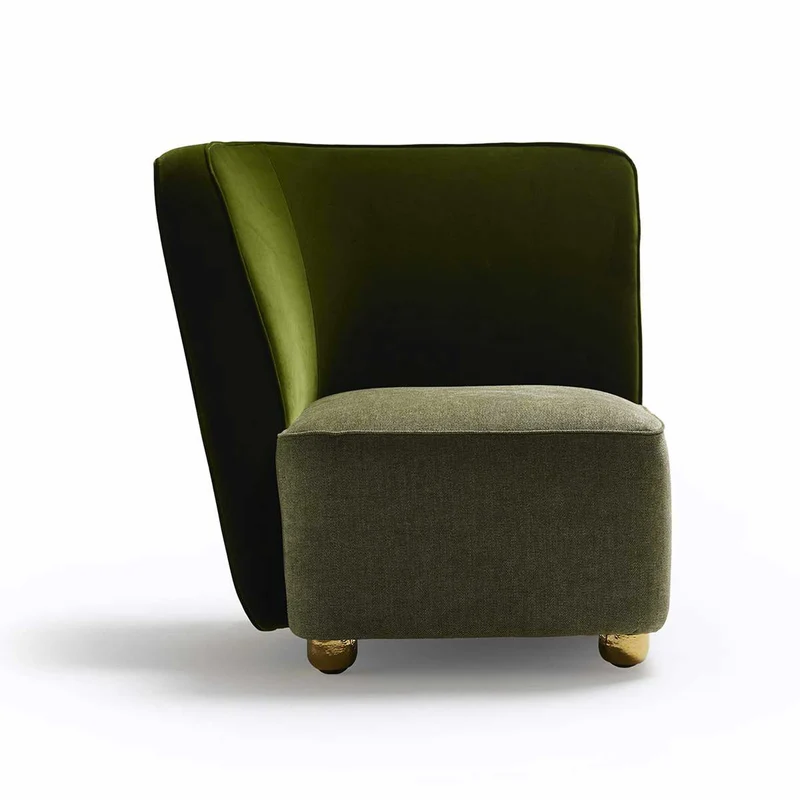 Armchair BAIA Right Side by Piero Angelo Orecchioni for Marioni