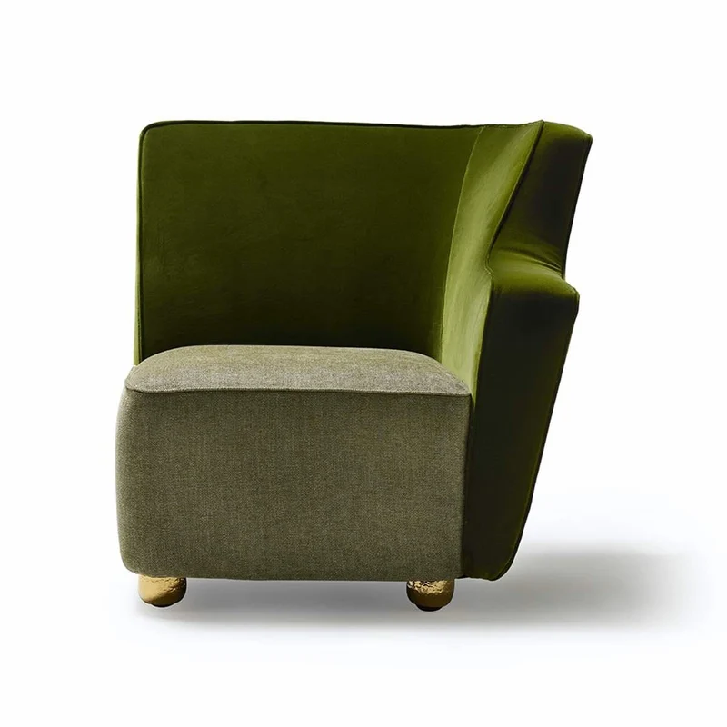 Armchair BAIA Left Side by Piero Angelo Orecchioni for Marioni