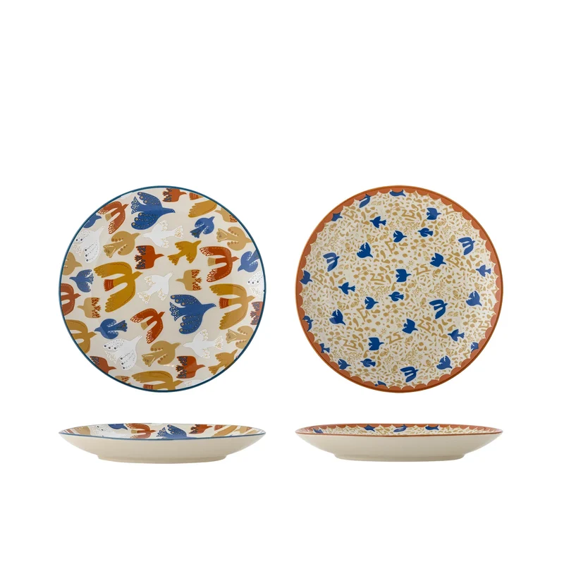 Borden aardewerk Anniversary Ø20 cm - set van 2