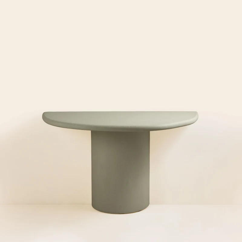 Console murale ELIZ argile verte