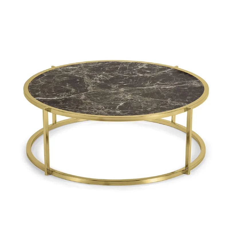 Teti Round Coffee Table by Domingo Salotti