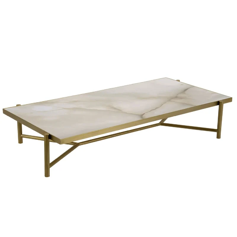 Rea Rectangular Coffee Table by Domingo Salotti