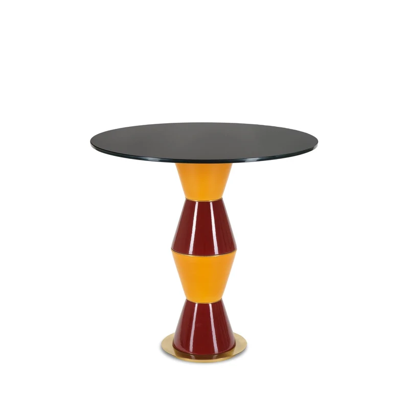Medium Round Side Table PALM by La Récréation for Marioni