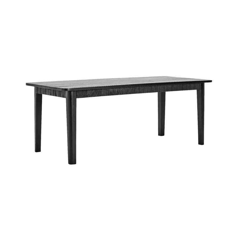 Eettafel Balance zwart 90x200cm
