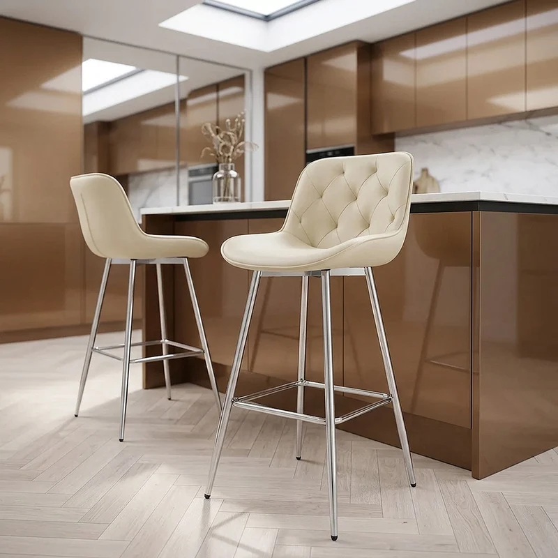 Sgabello Ecopelle - Sprint Crema
