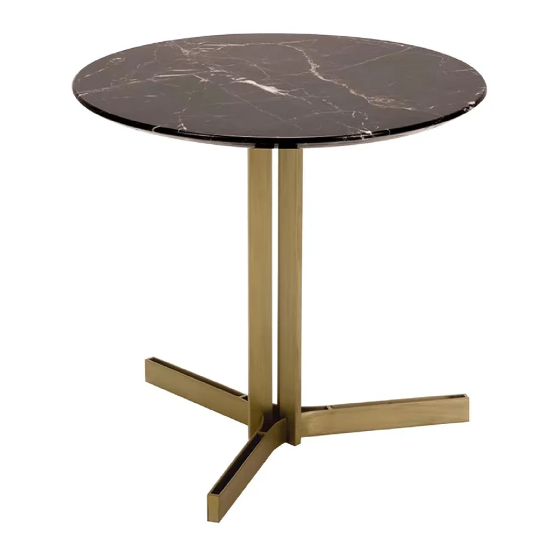 Ceo Coffee Table with Saint Laurent Marble Top by Domingo Salotti
