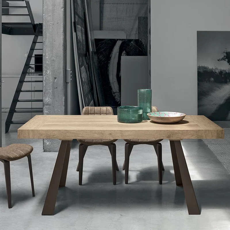 Grecale Wooden Extending Dining Table – Target Point - Italian Craftsmanship & Versatile Design