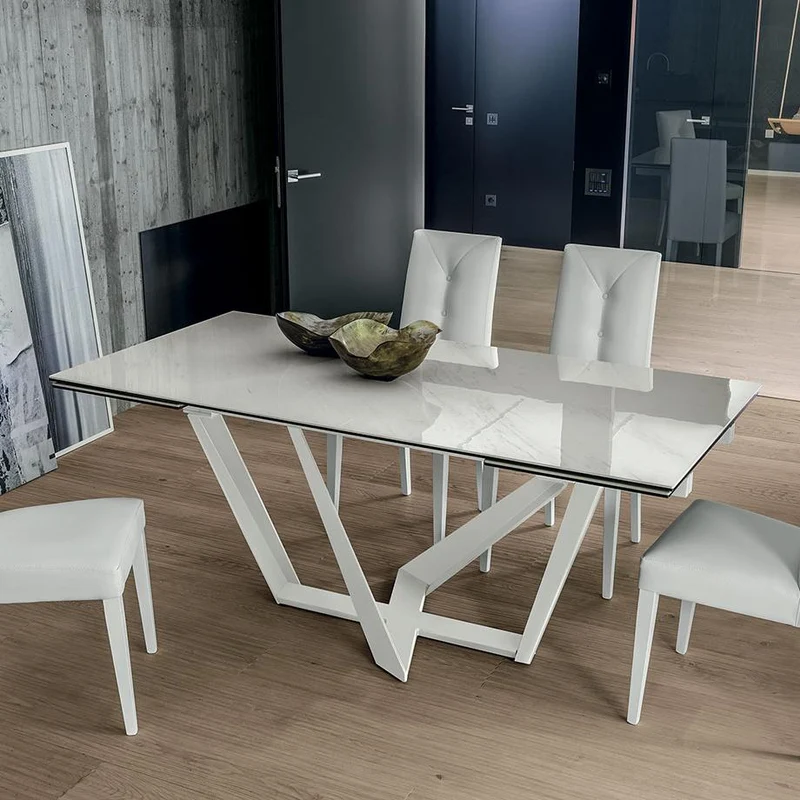 Priamo Ceramic Extending Dining Table – Target Point - Italian Elegance & Durability