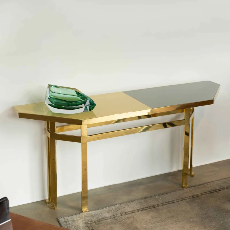 Murano Glass Consolle Table HOLO by Filippo Feroldi for Purho