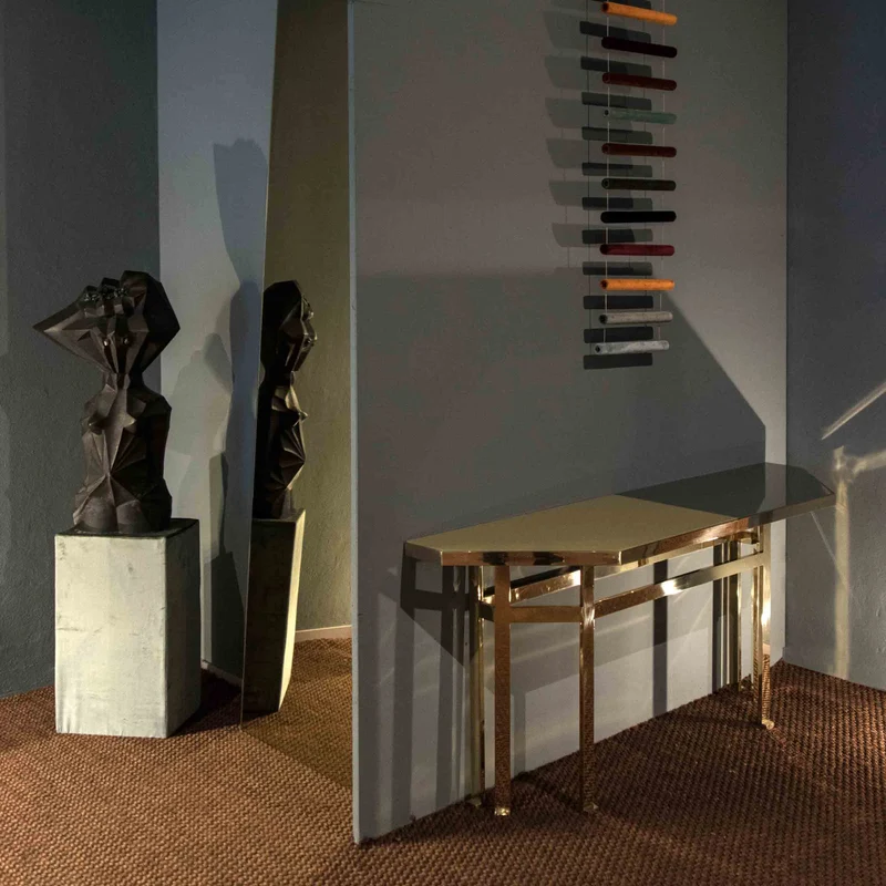 Murano Glass Consolle Table HOLO by Filippo Feroldi for Purho