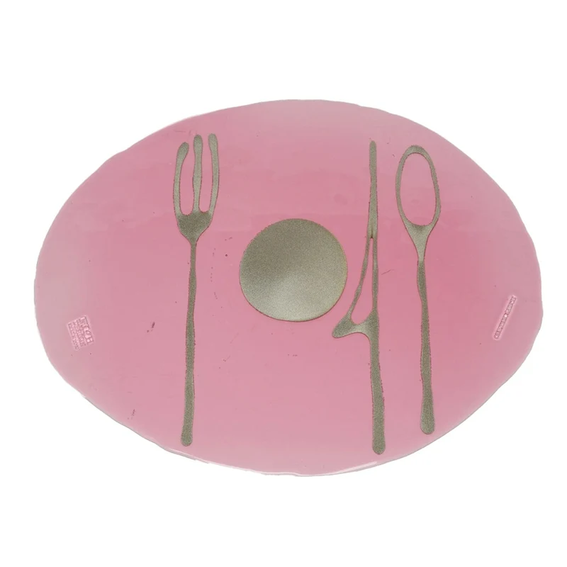 Placemat TABLE-MATES Clear Rose Set of Six by Gaetano Pesce for Fish Design