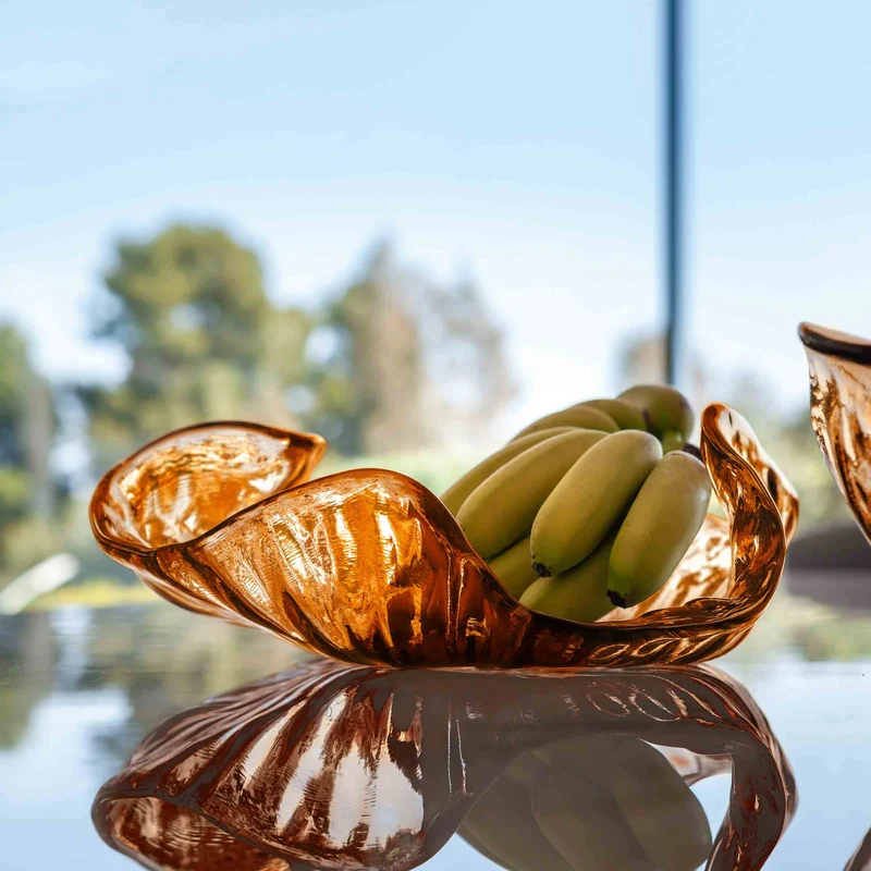 Glass Centrepiece WATER ILLUSION by Assia Karaguiozova for Poltrona Frau