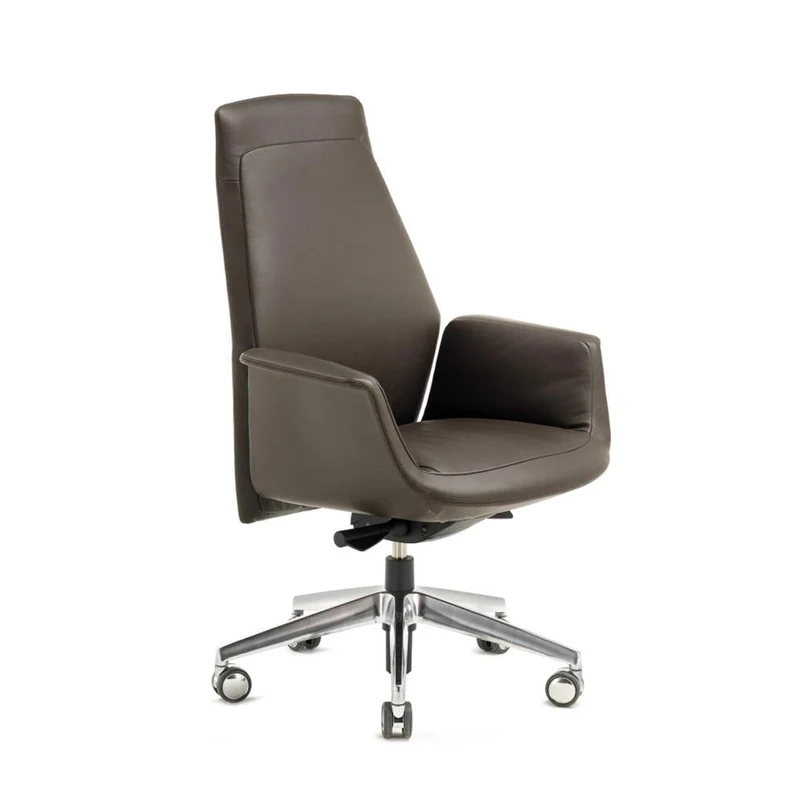 Office Swivel Chair with Wheels DOWNTOWN EXECUTIVE by Jean-Marie Massaud for Poltrona Frau