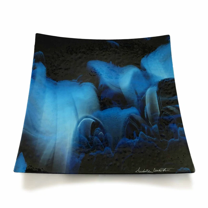 Murano Glass Tray OCEANO by D.i. Più Andretto Design