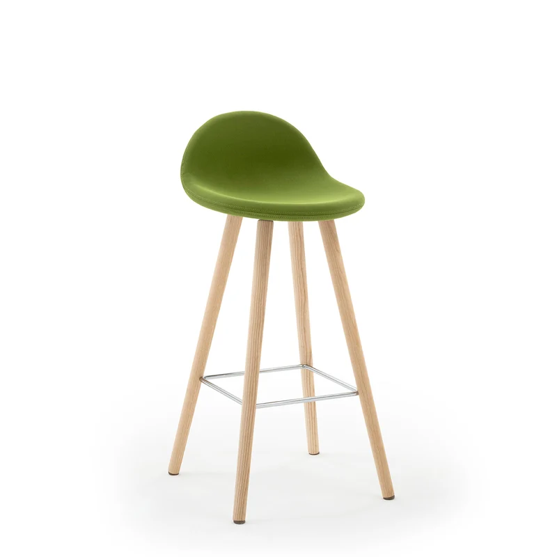 Wooden Stool TED by Viganò