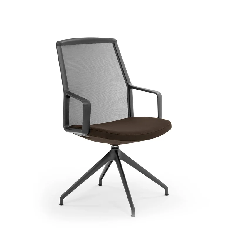 Meeting Chair ADELE Mesh Backrest by Viganò