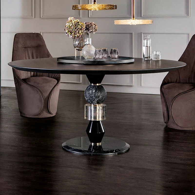 Pandora Round Dining Table – Tonin Casa | Italian Luxury & Timeless Design