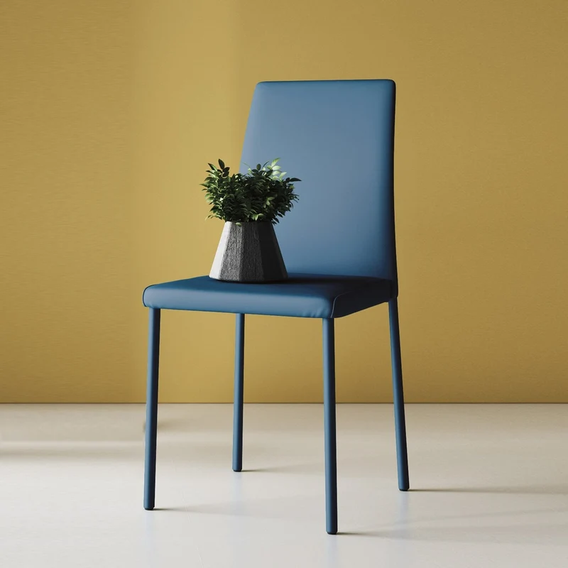 Manila Elegant Leather Dining Chair by Imperial Line | Timeless Luxury