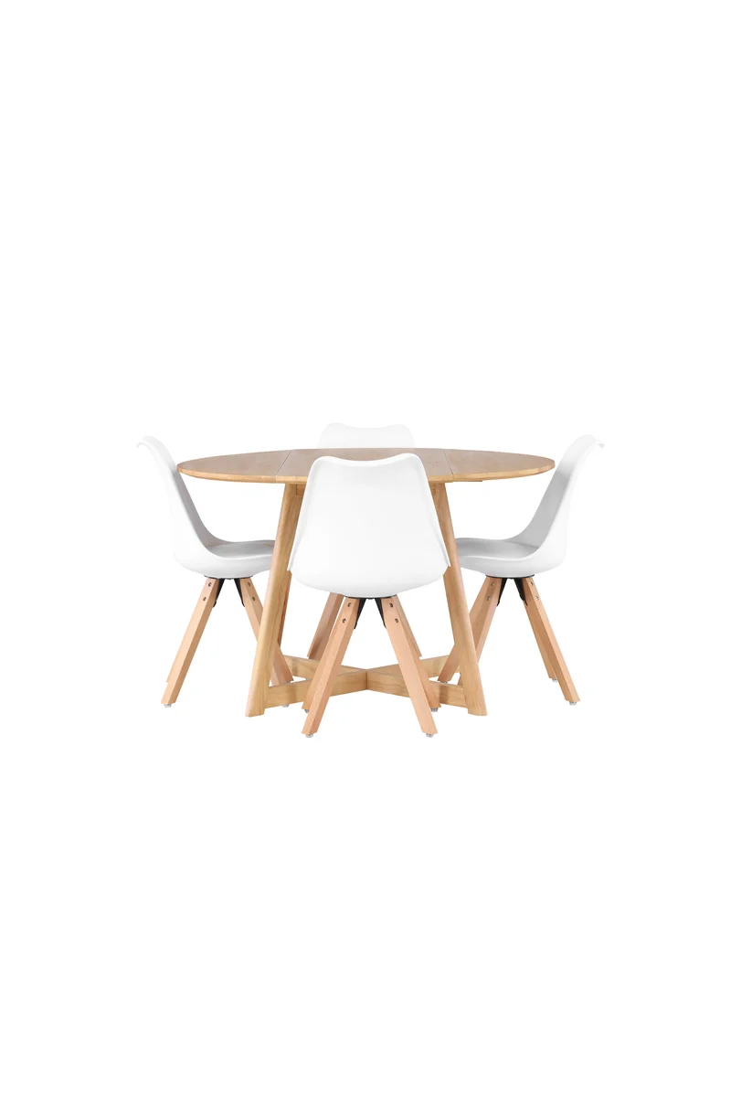 Yadikon Esszimmerset + Zeno ⌀120cm/4St.