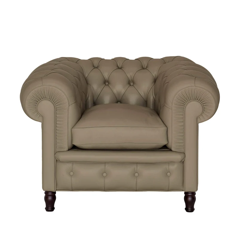 Leather Armchair CHESTER by Renzo Frau for Poltrona Frau