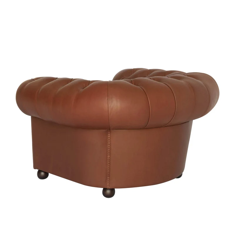 Leather Armchair CHESTER by Renzo Frau for Poltrona Frau