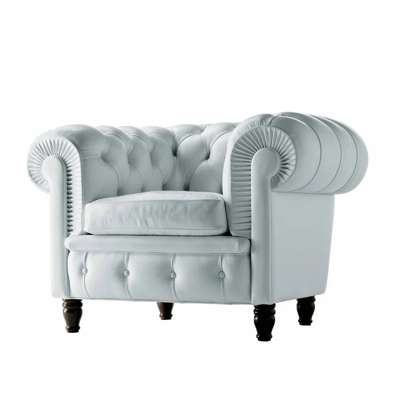 Leather Armchair CHESTER by Renzo Frau for Poltrona Frau