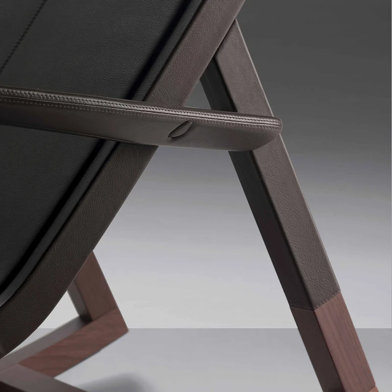 Rocking Armchair DON'DO by Jean-Marie Massaud for Poltrona Frau